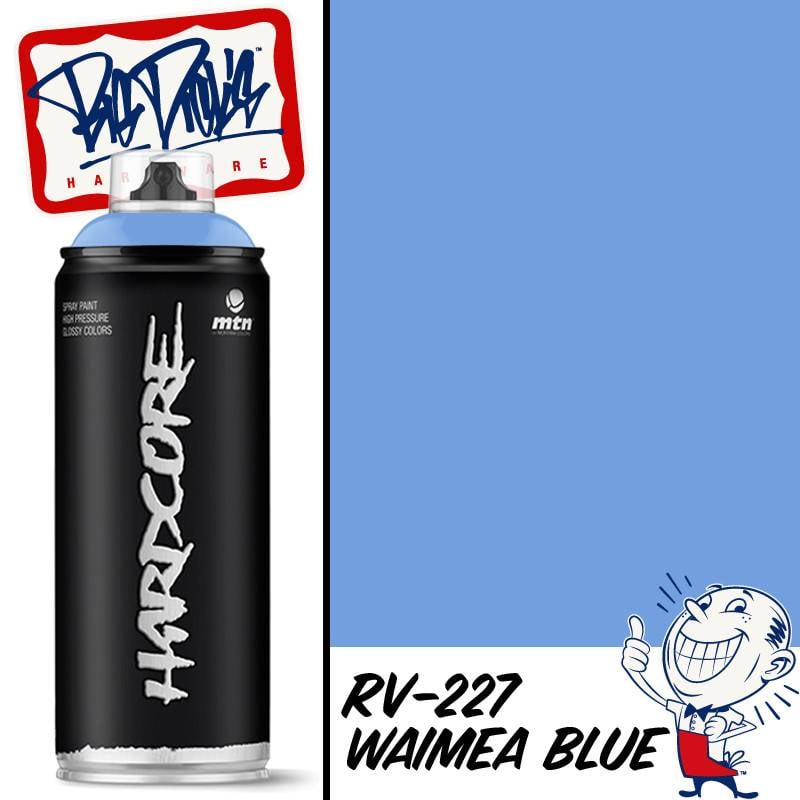 MTN Hardcore Spray Paint - Waimea Blue RV-227