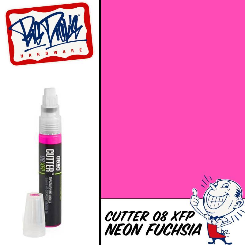 Grog Cutter - Neon Fuscia 8mm