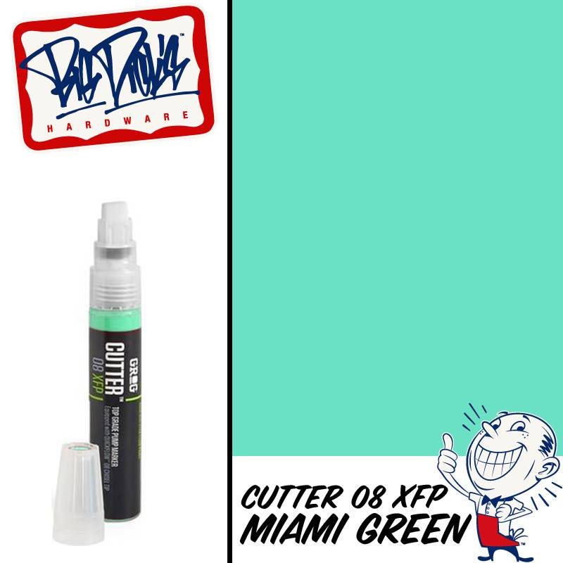 Grog Cutter - Miami Green 8mm