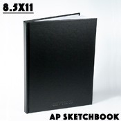 Art Primo Blackbook - 8.5" x 11"