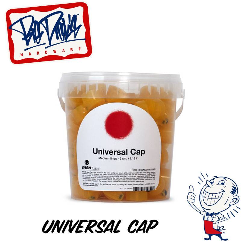 MTN Tips - Universal Cap Bucket 120pk