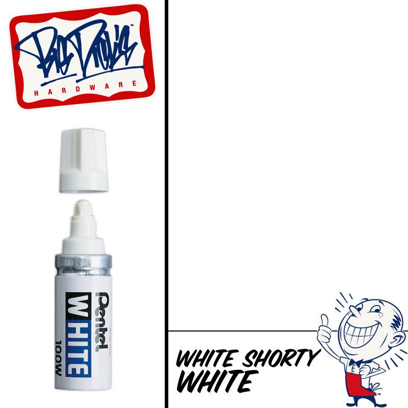 Pentel White Shorty - 100w