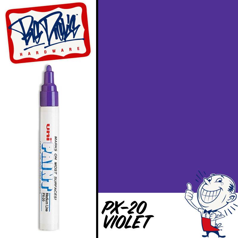 Of communicatie Ongehoorzaamheid Uni Paint Marker - PX20 - Violet - Big Dick's Hardware