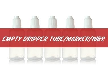 Empty Dripper Tubes/Markers/Nibs