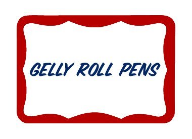 Gelly Roll Pens