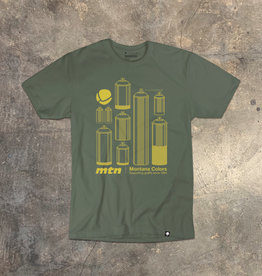 MTN Tee - Can Columns - Olive