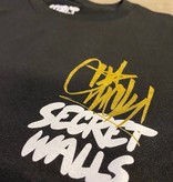 Secret Walls x Slick Tee - Black