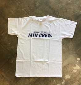 MTN Tee - Part of the Crew - White