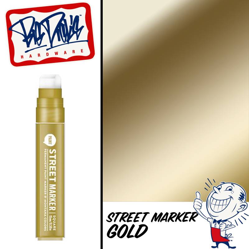 MTN Street Paint 15m Marker - Gold
