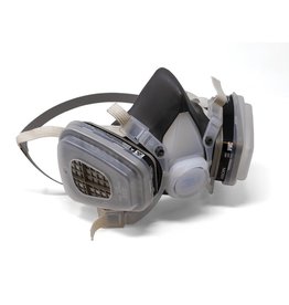 3M Dual Cartridge Respirator Mask - Medium