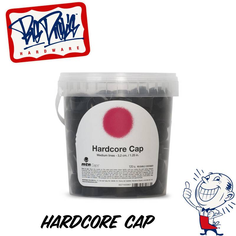 MTN Tips - Hardcore Cap Bucket 120pk