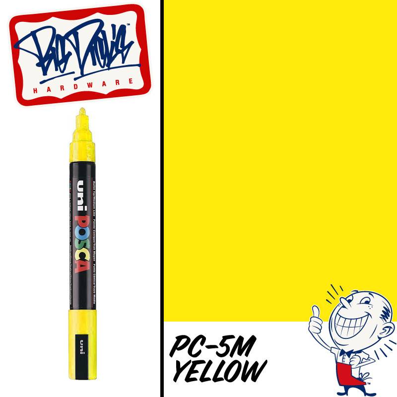 Posca PC - 5M Paint Marker - Yellow