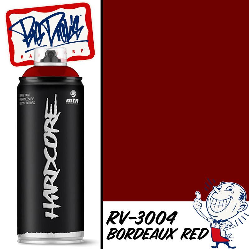 MTN Hardcore Spray Paint - Bordeaux Red RV-3004