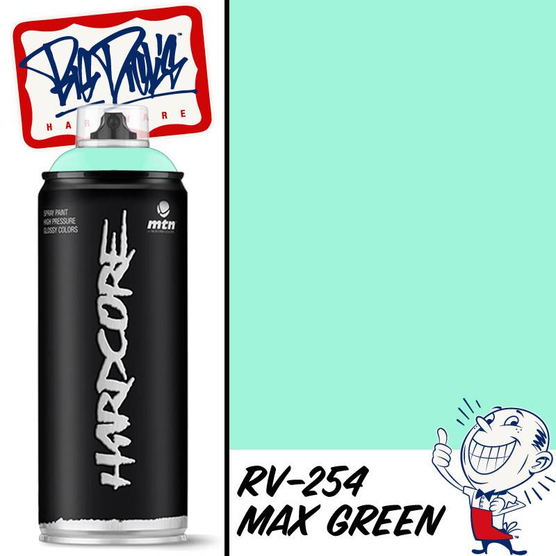MTN Hardcore 2 Spray Paint - Max Green RV-254