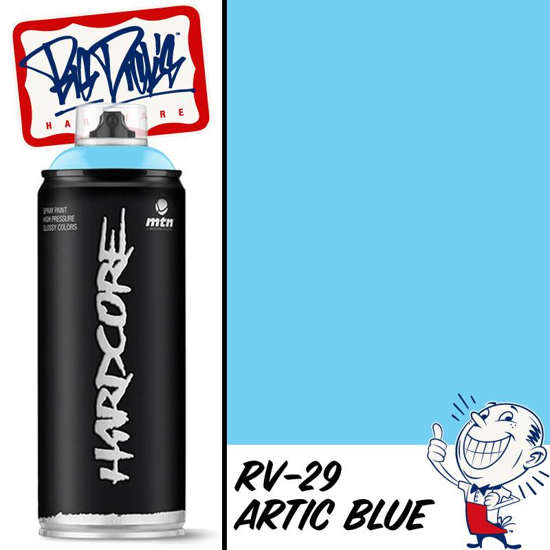 MTN Hardcore Spray Paint - Arctic Blue RV-29