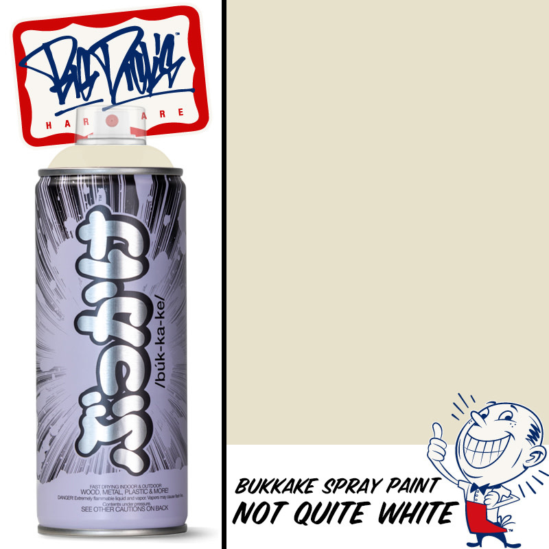 BDH Bukkake Spray Paint - Not Quite White
