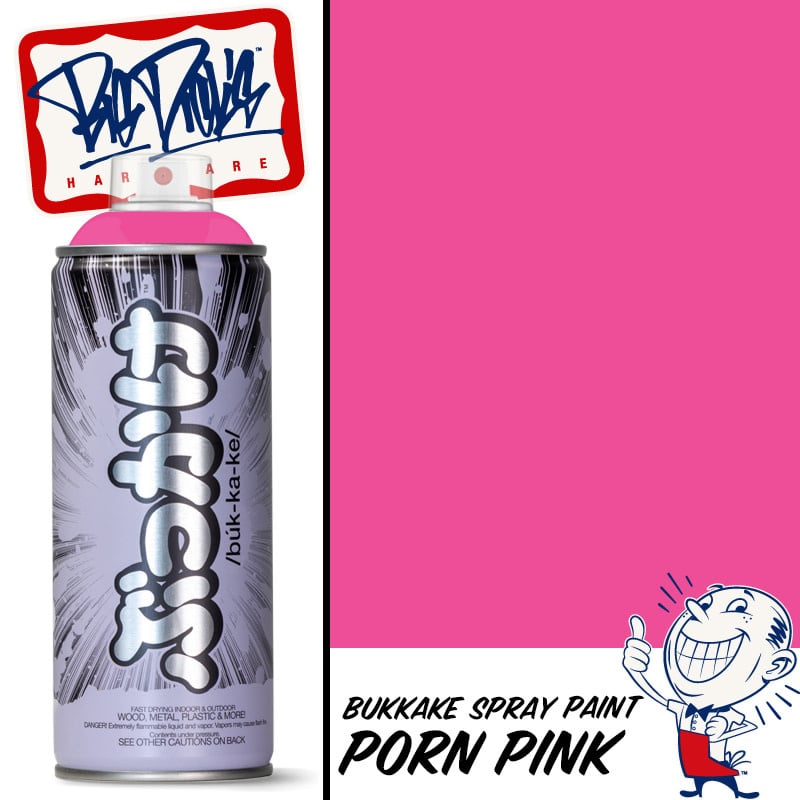 BDH Bukkake Spray Paint - Porn Pink