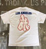 Dissizit Tee - LA Blue - White