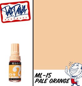 Magic Ink - Glass Bottle Marker - Pale Orange