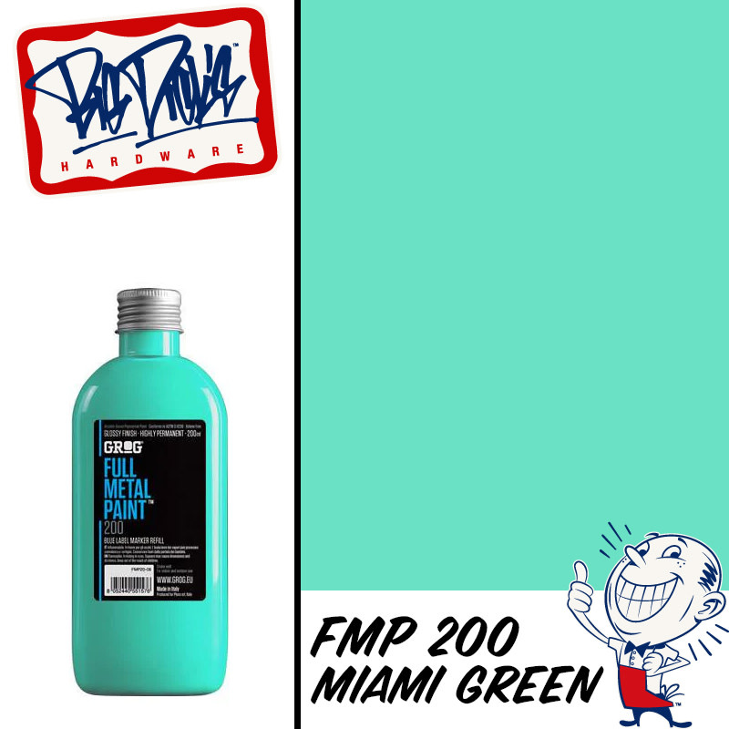 Grog FMP Refill - Miami Green 200ml