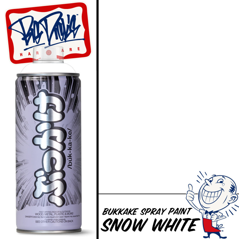 BDH Bukkake Spray Paint - Snow White