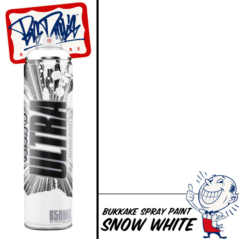 BDH Bukkake (ULTRA) Spray Paint - Snow White