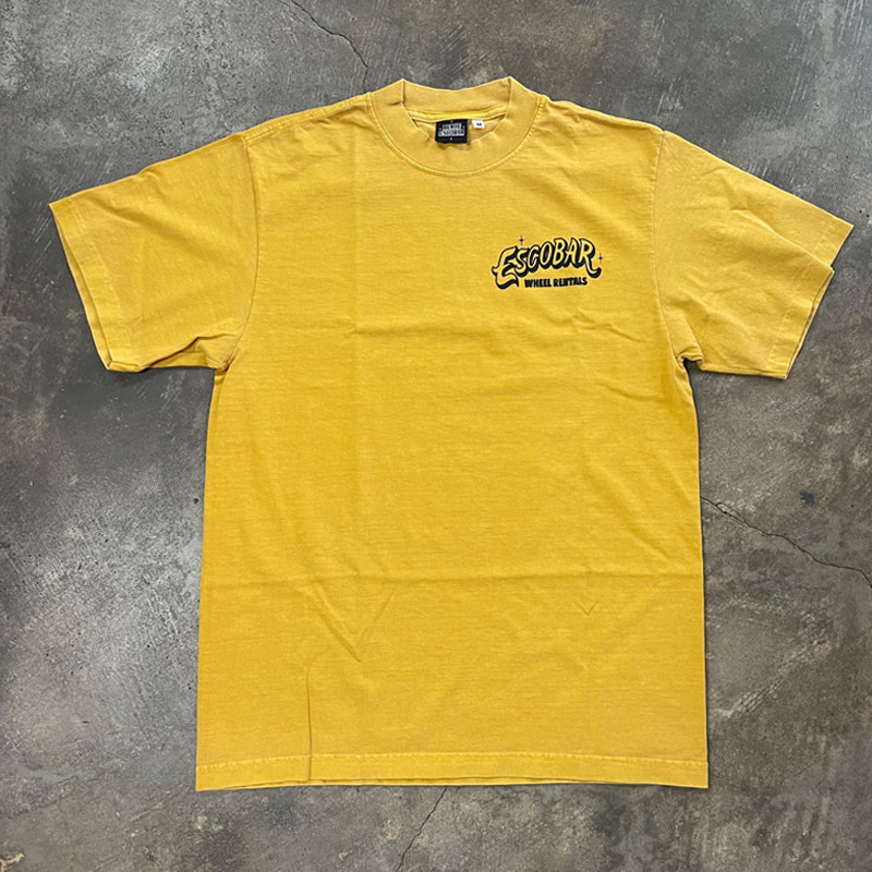 Benjie Escobar Tee - Wheel Rental - Mustard