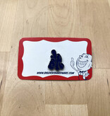 Dissizit Pin - LA Hands - Blue (Size 1")