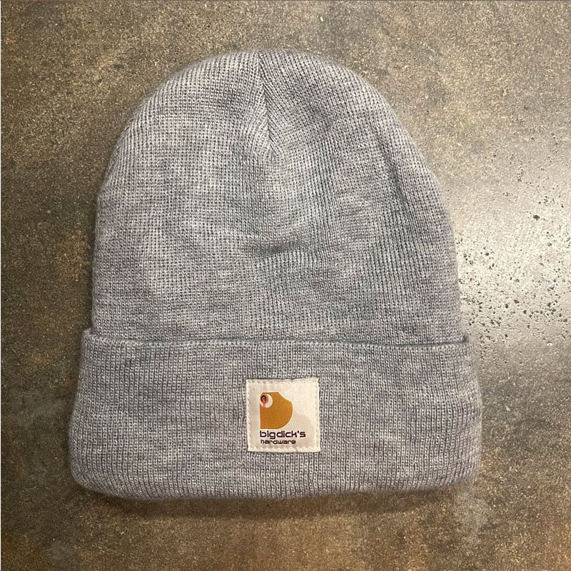 BDH Beanie - Just The Tip - Heather Grey