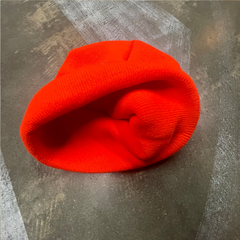 BDH Beanie - Just The Tip - Safety Orange