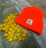 BDH Beanie - Just The Tip - Safety Orange
