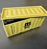 MSC Tin Box - Yellow