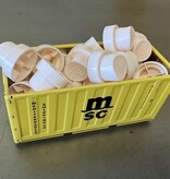 MSC Tin Box - Yellow