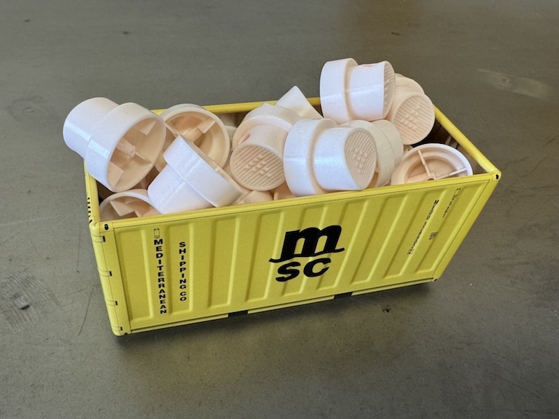 MSC Tin Box - Yellow