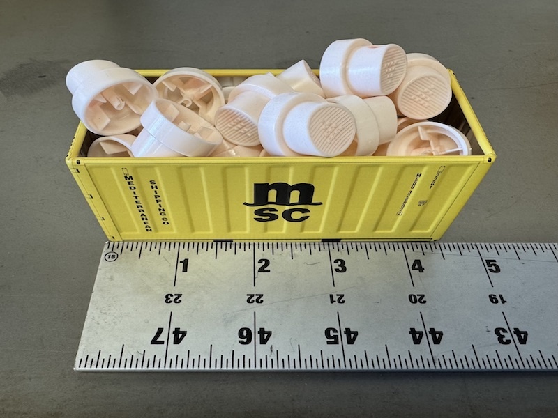 MSC Tin Box - Yellow