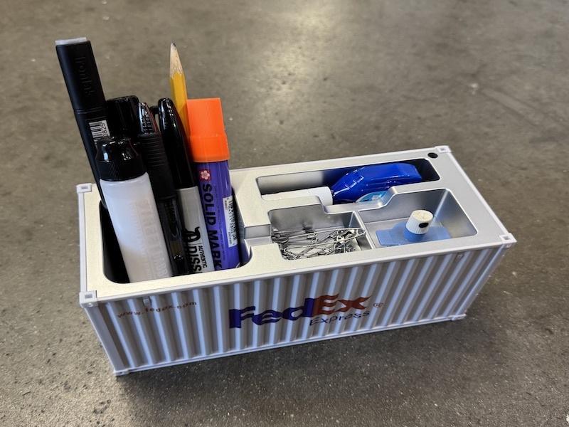 FedEx Desk Organizer - Grey
