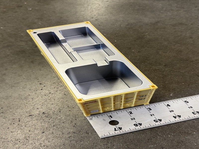 DHL Desk Organizer - Yellow