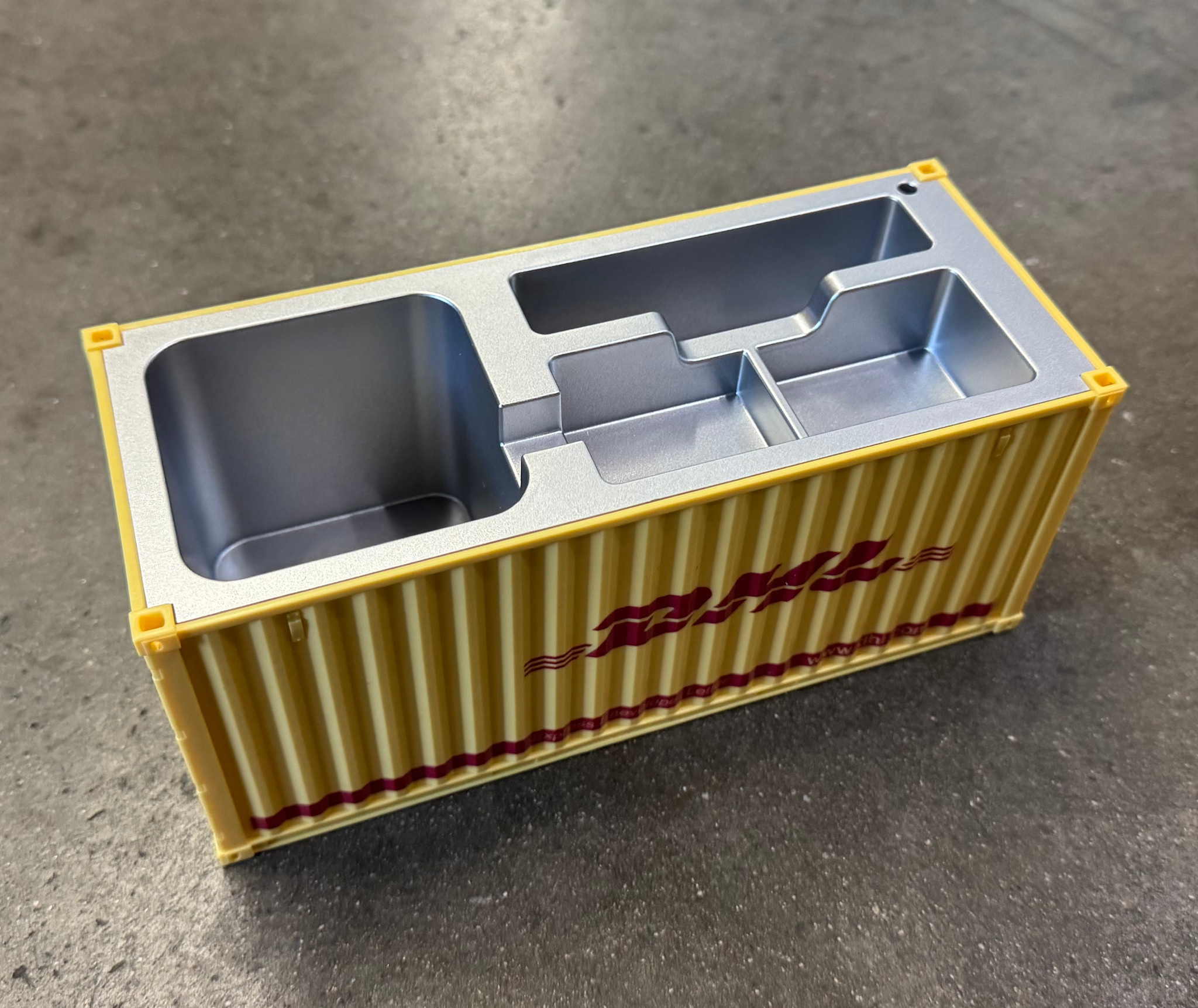 DHL Desk Organizer - Yellow