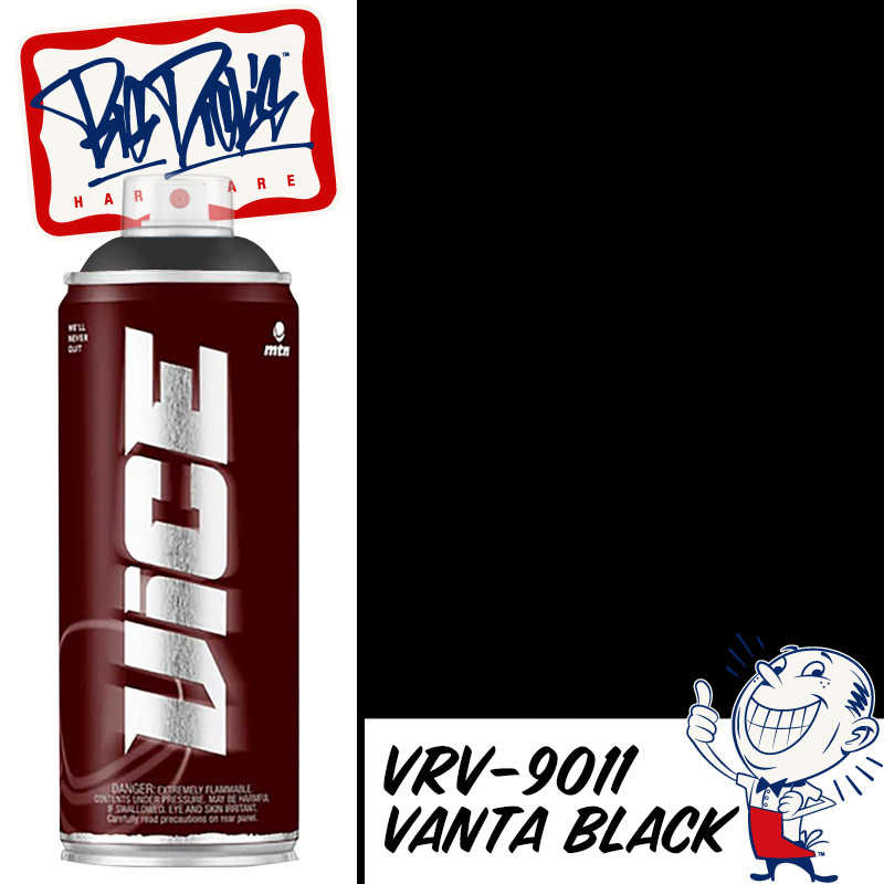 MTN Vice Spray Paint - Vanta Black VRV-9011