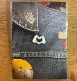 Dissizit Pin - Love Gloves - White (Size 1")