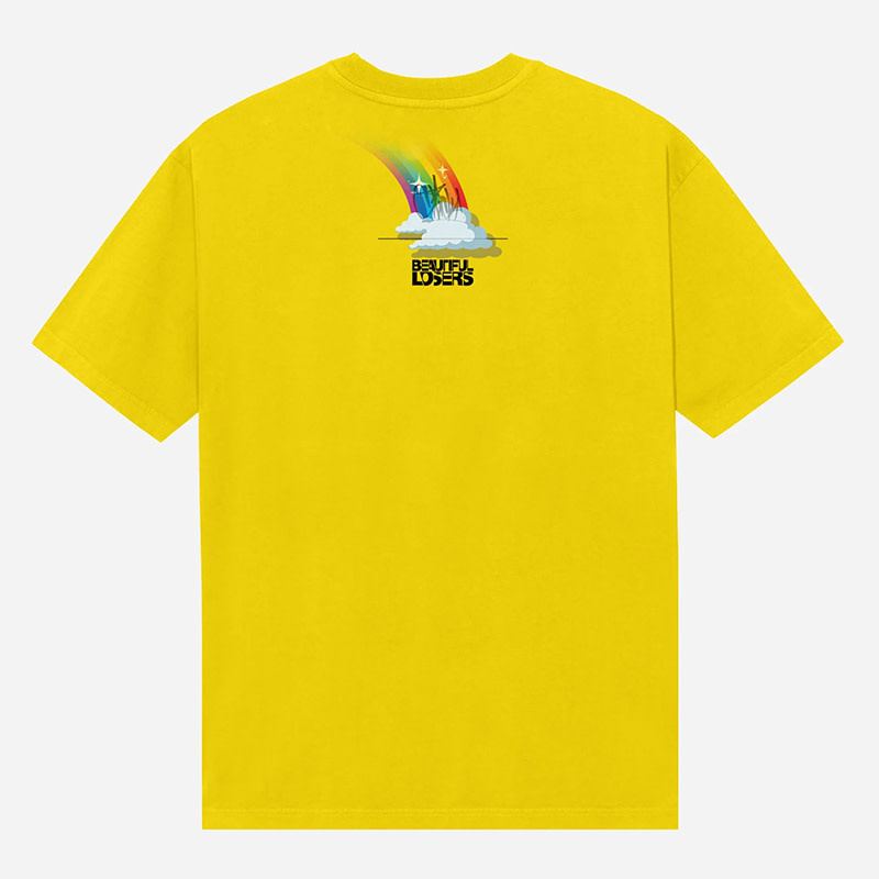 Beautiful Loser/OG Slick Tee - Big Slick Aloha - Yellow