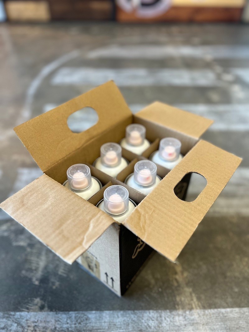BDH 6-Pack Bukkake Spray Paint - Snow White