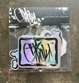 Eggshell Sticker Pack - Slick Hologram Stickers - 15pk