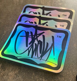 Eggshell Sticker Pack - Slick Hologram Stickers - 15pk