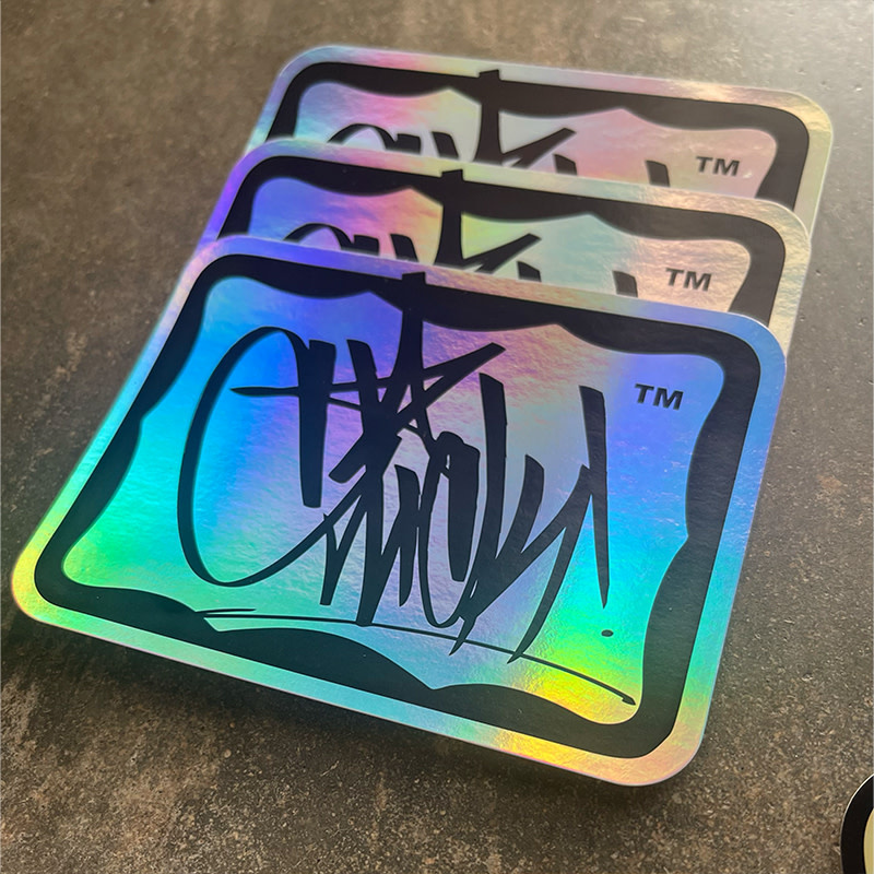 Eggshell Sticker Pack - Slick Hologram Stickers - 15pk