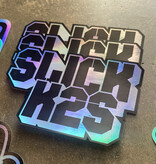 Eggshell Sticker Pack - Slick Hologram Stickers - 15pk