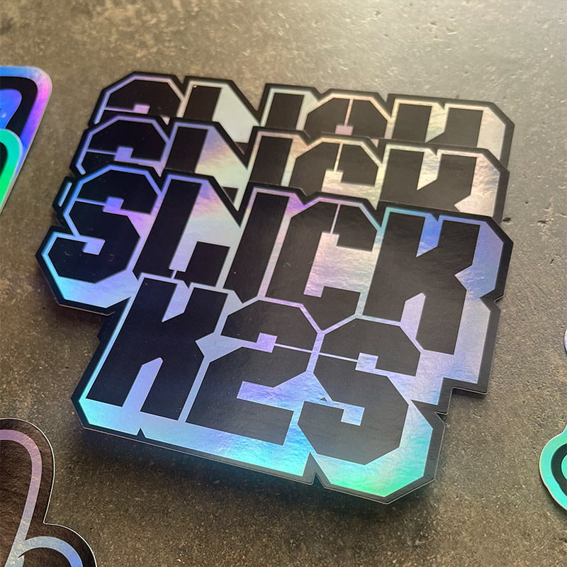 Eggshell Sticker Pack - Slick Hologram Stickers - 15pk
