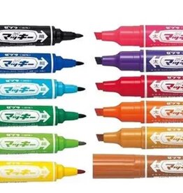 Zebra 8 color marker set