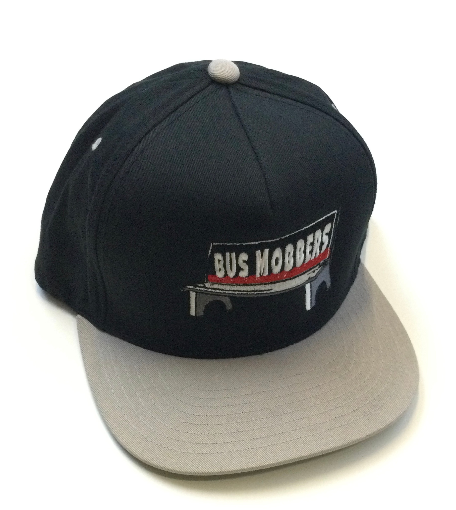 Bus Mobbers Bench Snapback - Black/grey
