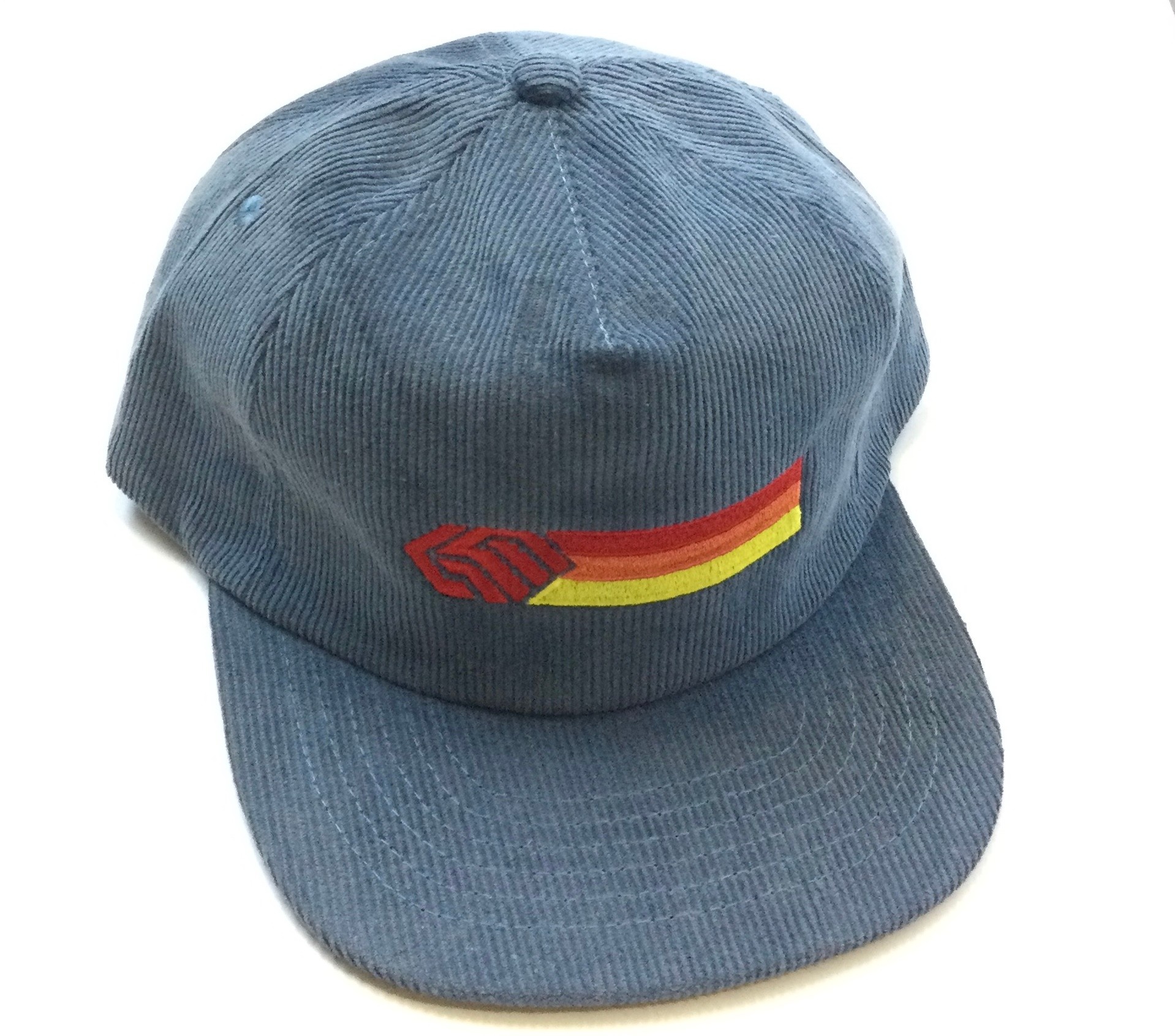 Bus Mobbers Og Bus Logo Snapback - Slate blue /corduroy